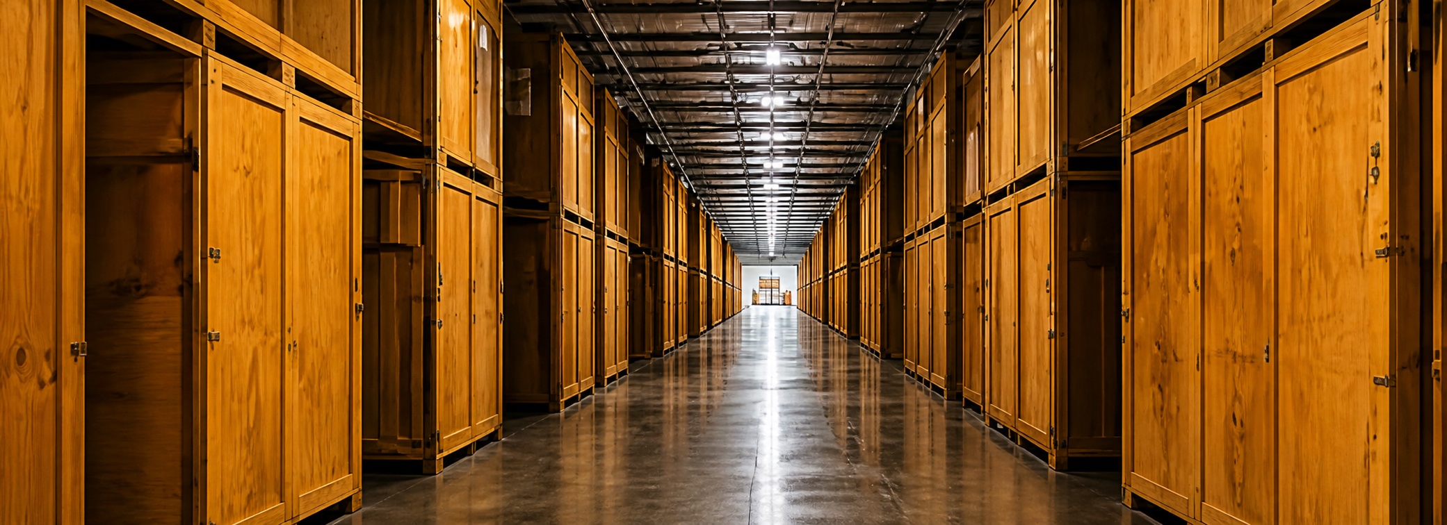 Secure storage warehouse